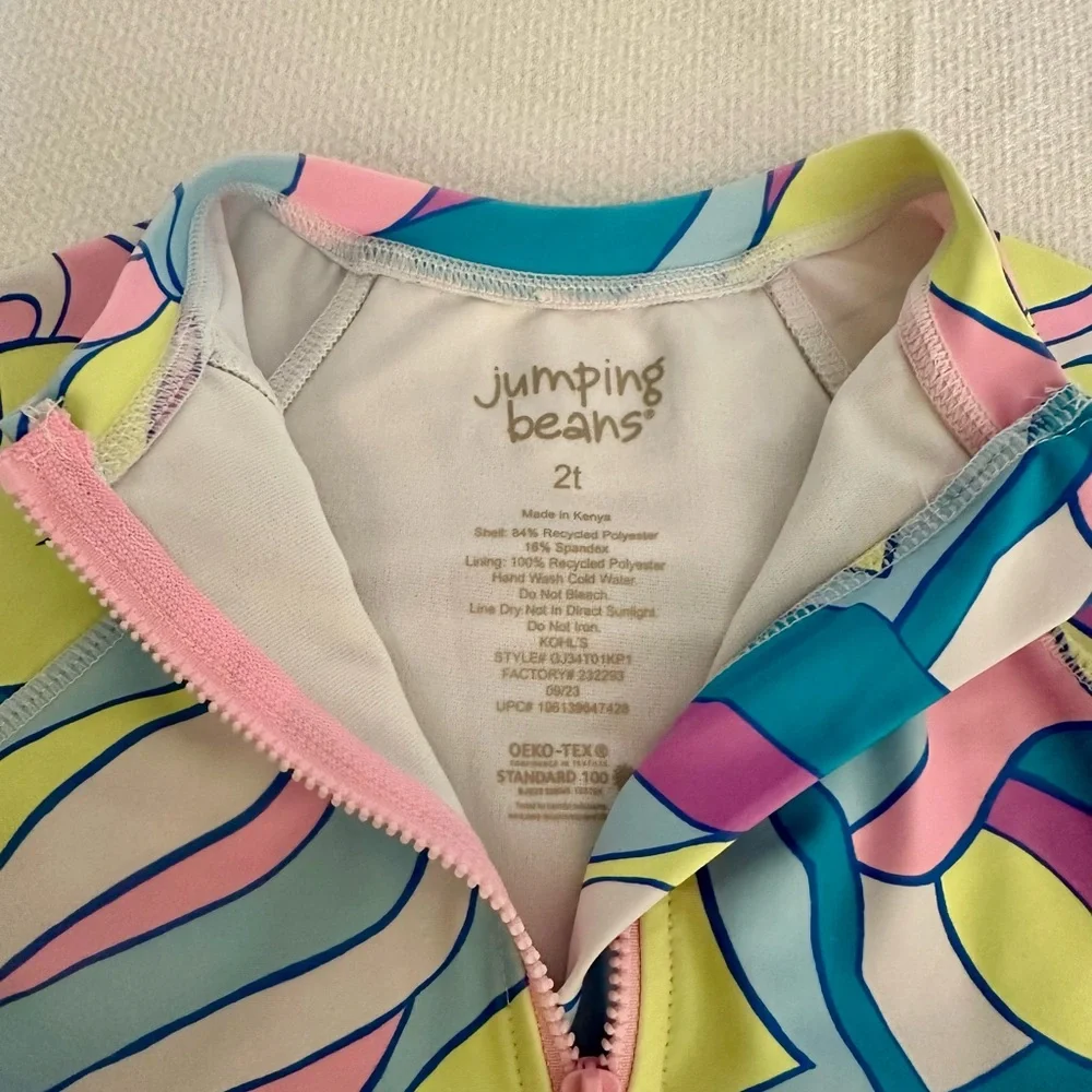 Toddler Swimsuit, Long‎ Sleeve